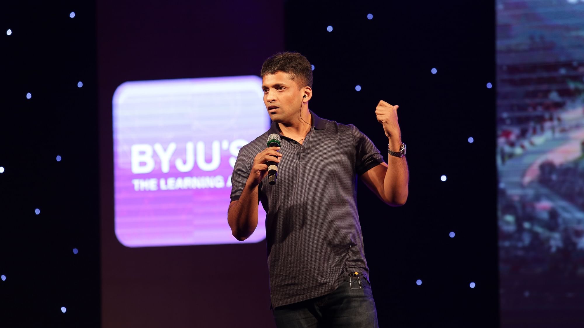 <div class="paragraphs"><p>Byju Raveendran,  owner of leading education tech company BYJU’s</p></div>