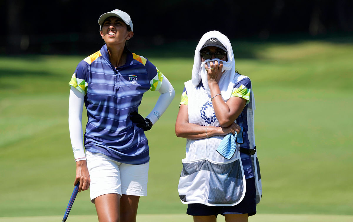 Indian golfer Aditi Ashok is strongly in medal contention at the Tokyo Olympics.