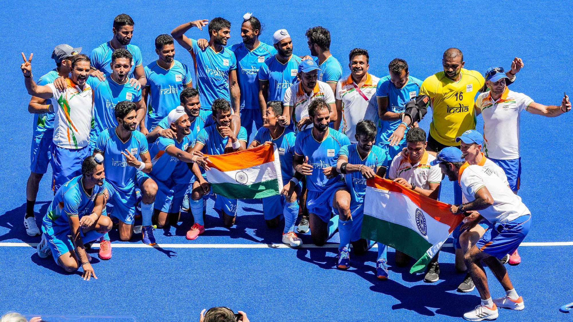<div class="paragraphs"><p>India won an Olympic medal for the first time in 41 years.&nbsp;</p></div>
