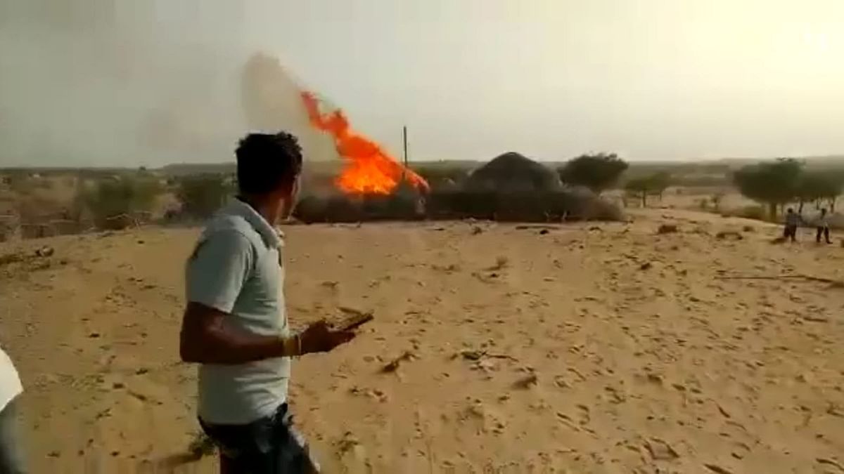 IAF MiG-21 Bison Fighter Aircraft Crashes in Rajasthan, Pilot Ejects Safely