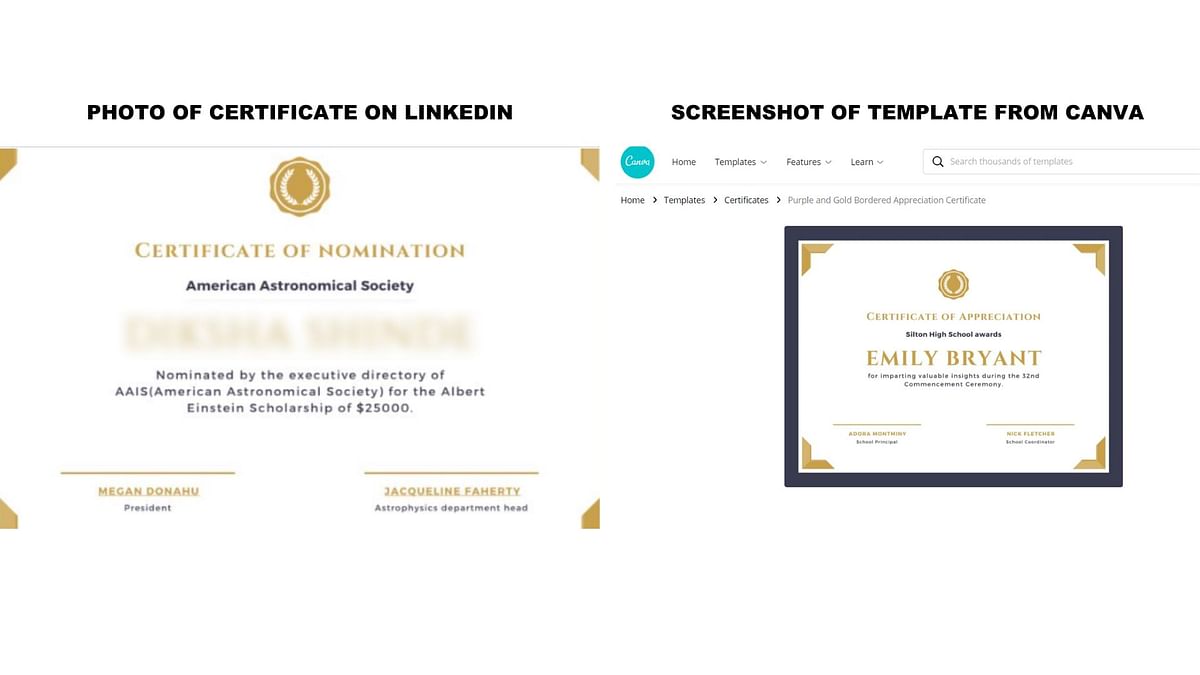 <div class="paragraphs"><p>Certifcate shared on LinkedIn was also made using a template available on Canva.</p></div>