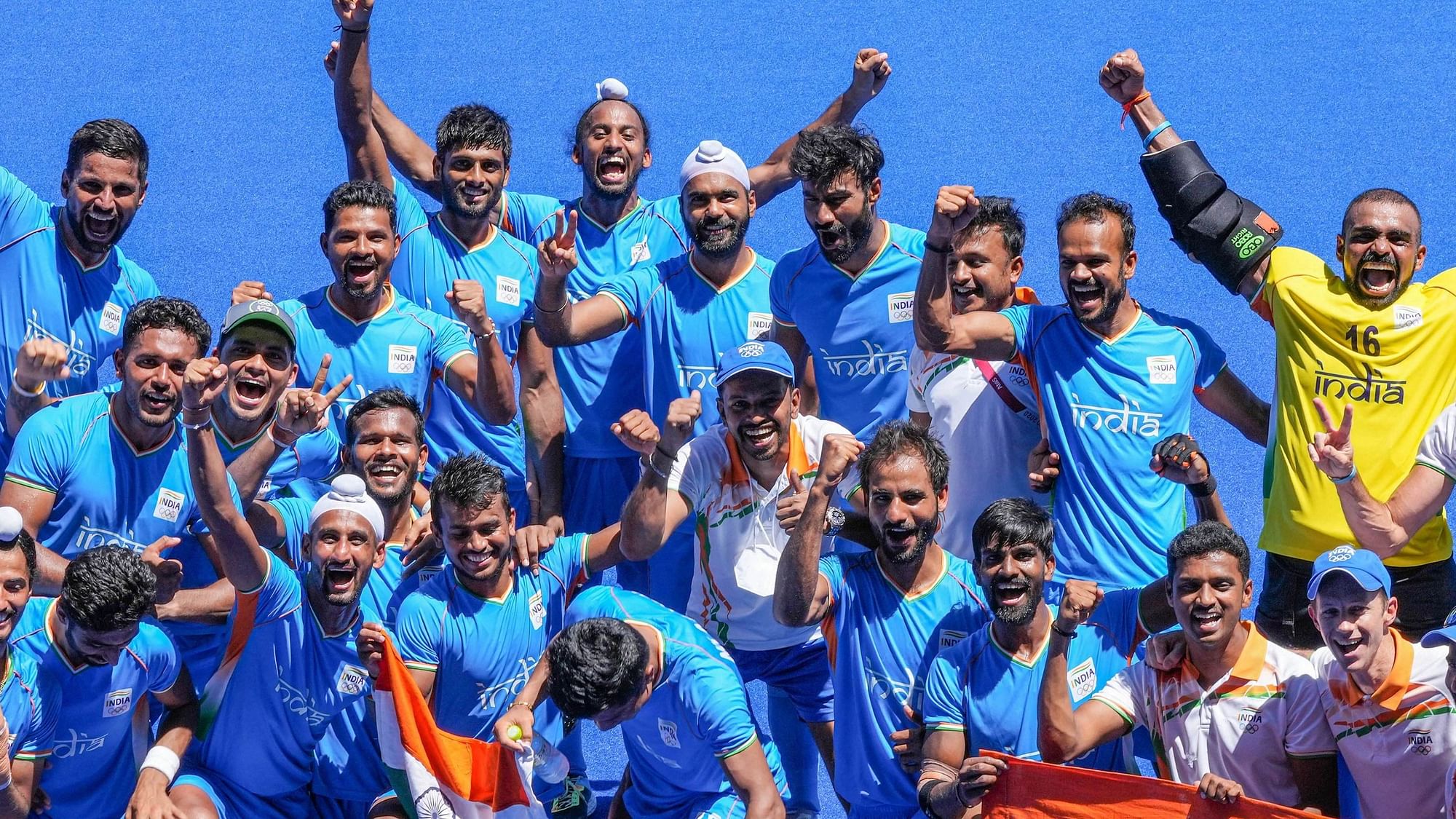 <div class="paragraphs"><p>The Indian men's hockey team won an Olympic medal after 41 years.&nbsp;</p></div>