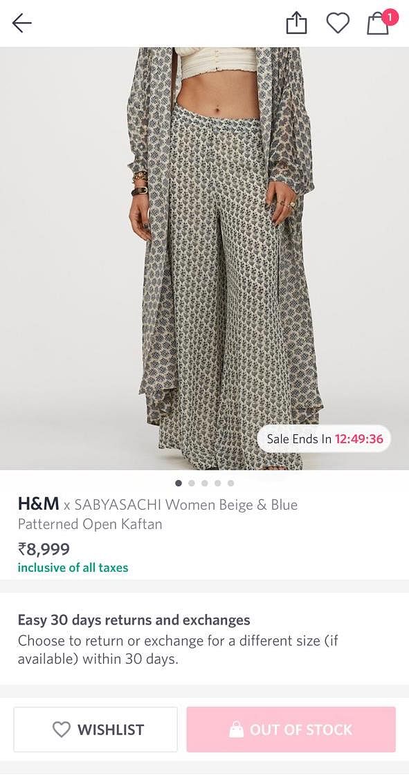 All the folks who bought up the Sabyasachi x H&M collaboration adding  “fashion” to their hobbies list : r/BollywoodFashion