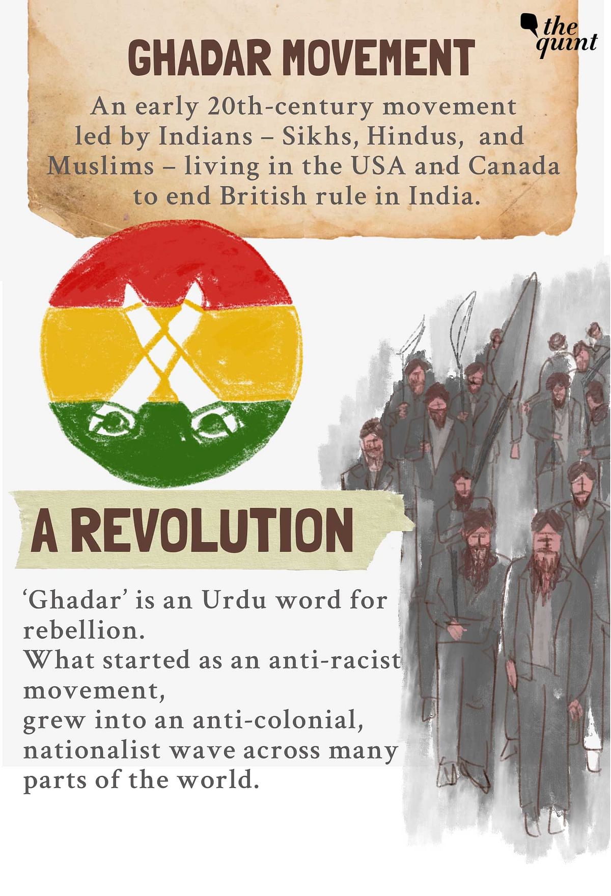 British tried all means – banned peaceful protests, passed draconian laws. But nothing could stop the Ghadar mutiny.