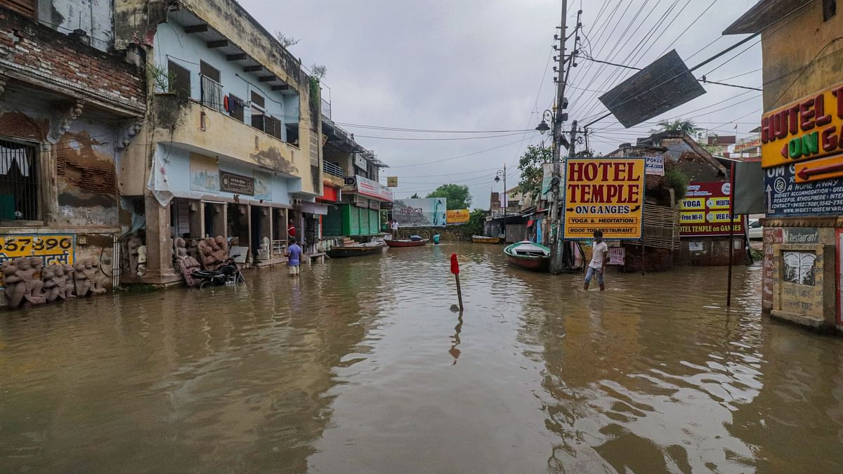 Uttar Pradesh: Floods Ravage Varanasi; PM Modi, CM Adityanath Assure Help