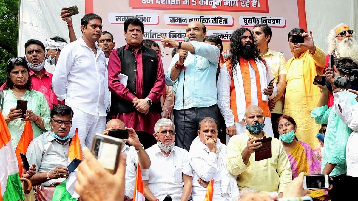 Slogans at Jantar Mantar: Ashwini Upadhyay Sent to 2-Day Judicial Custody