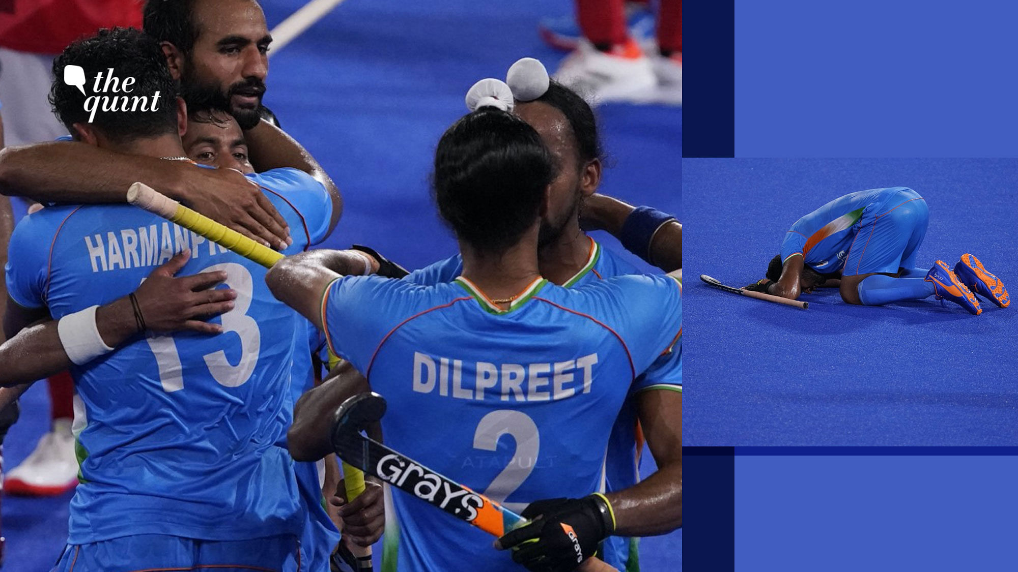 <div class="paragraphs"><p>The Indian men's hockey team have qualified for their first semi-final at the Olympics since 1972.&nbsp;</p></div>