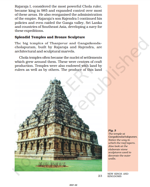 We found that the empires Marathas, Rajputs, Mauryas, Ashoka, etc. were also a part NCERT history books.