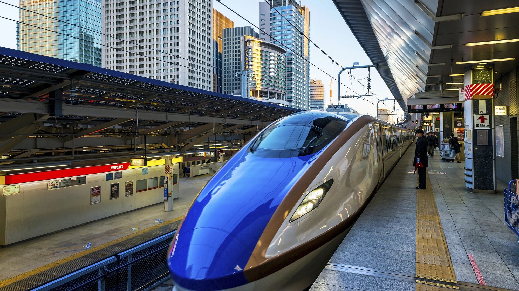 <div class="paragraphs"><p>File photo of a Shinkansen train pulls into a station in Tokyo. Image used for representational purpose only.</p></div>