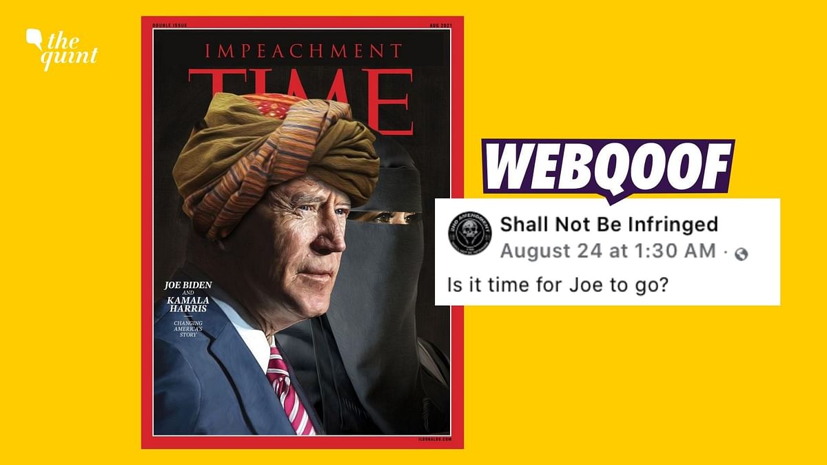 TIME's 'Impeachment' Cover on Joe Biden & Kamala Harris? No, It's Altered Image