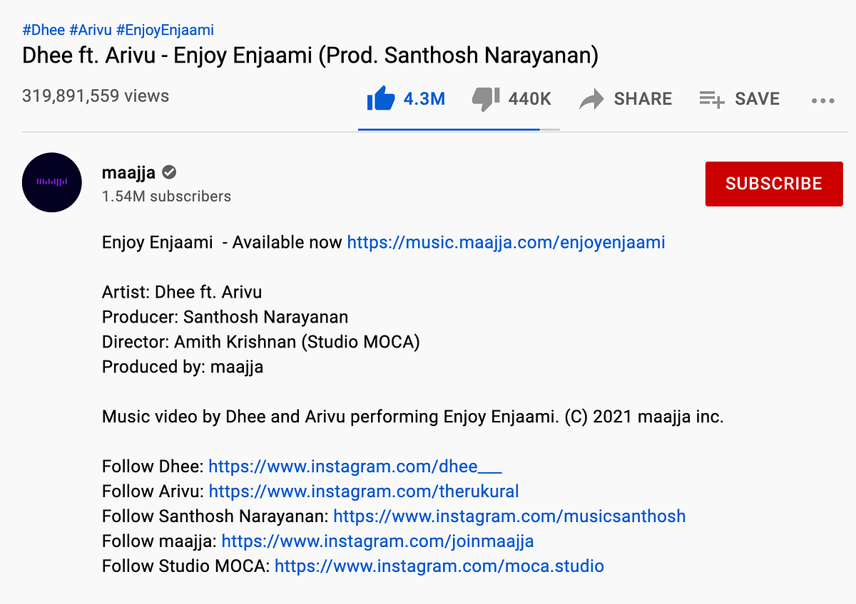 Rapper Arivu, who conceptualised and sang 'Enjoy Enjaami,' was allegedly not paid for his work.