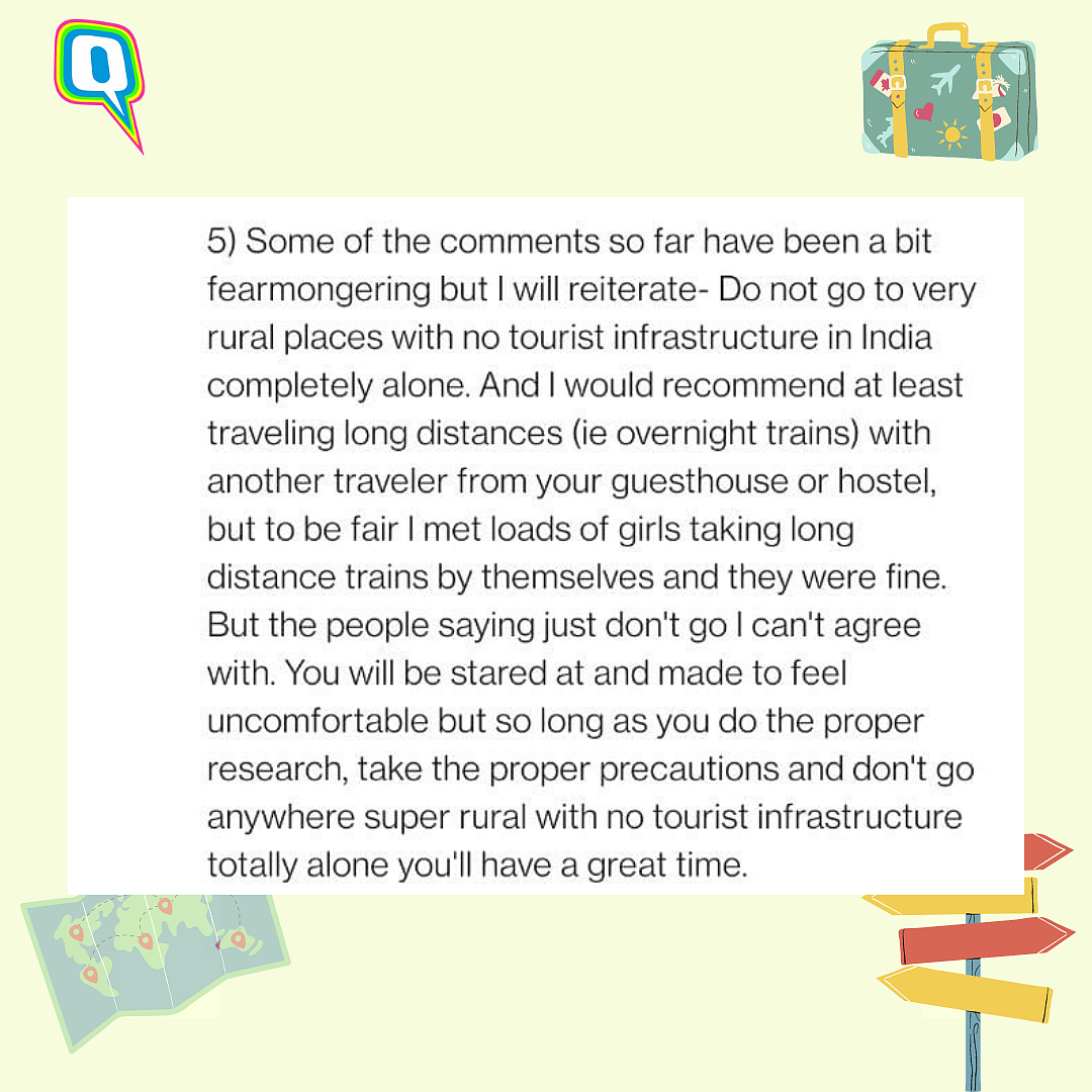 Jee Le Zaraa: Women on Reddit Share Experiences of Travelling Solo in India
