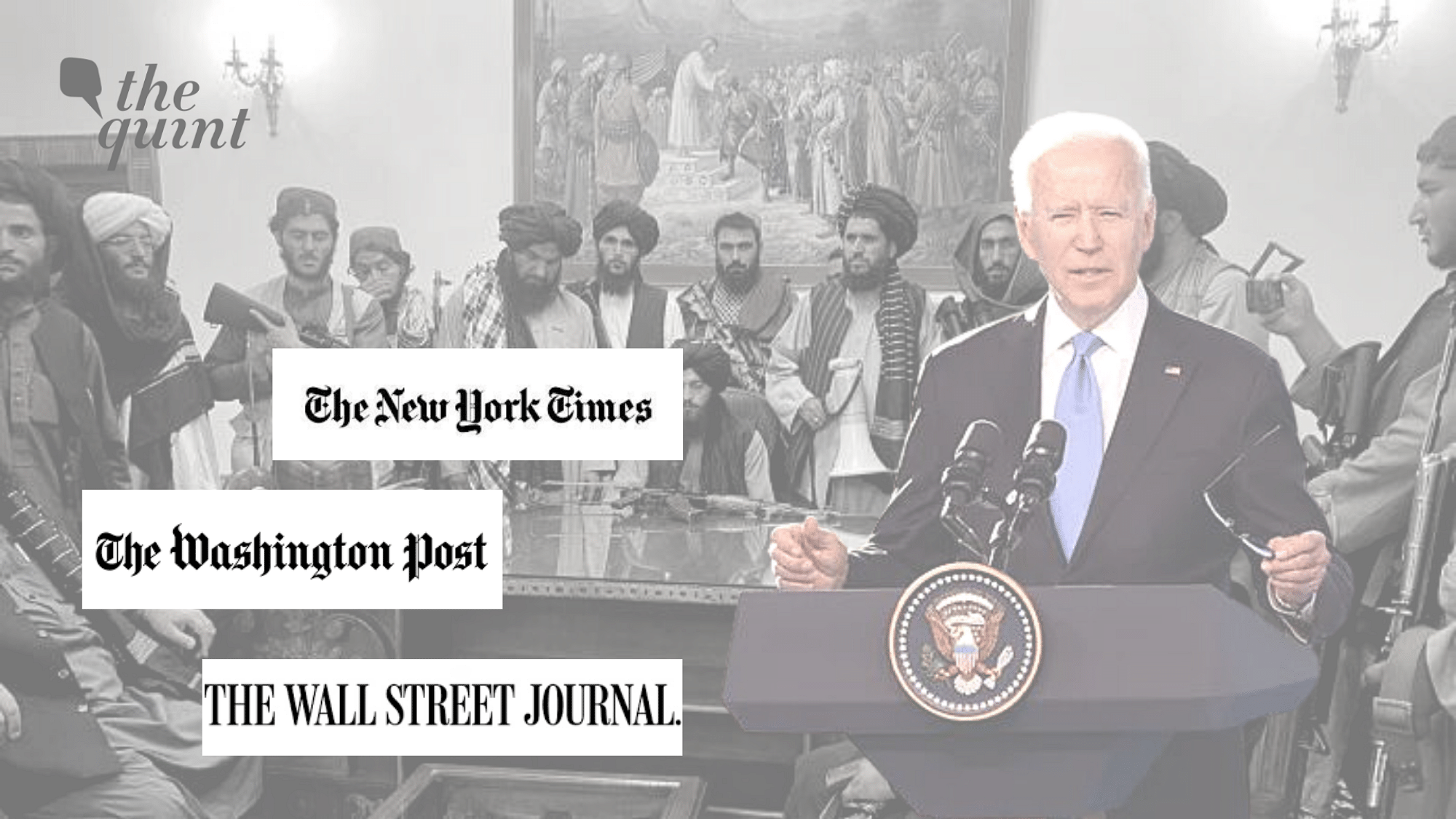 <div class="paragraphs"><p>Prominent American dailies <em>The New York Times</em>, <em>The Washington Post</em>, and <em>The Wall Street Journal</em>, on Monday, August 16, urged US President Joe Biden to facilitate the safe passage of their journalist associates in Kabul to the US.</p></div>