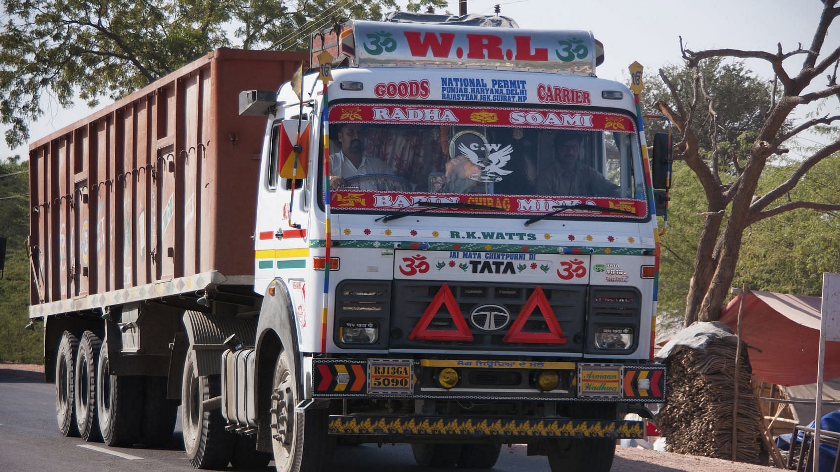 <div class="paragraphs"><p>As many as 8 people were killed when a truck smashed into a hut in Badhada village of Gujarat's Amreli district on Monday, 9 August. Representative photo of a truck.</p></div>