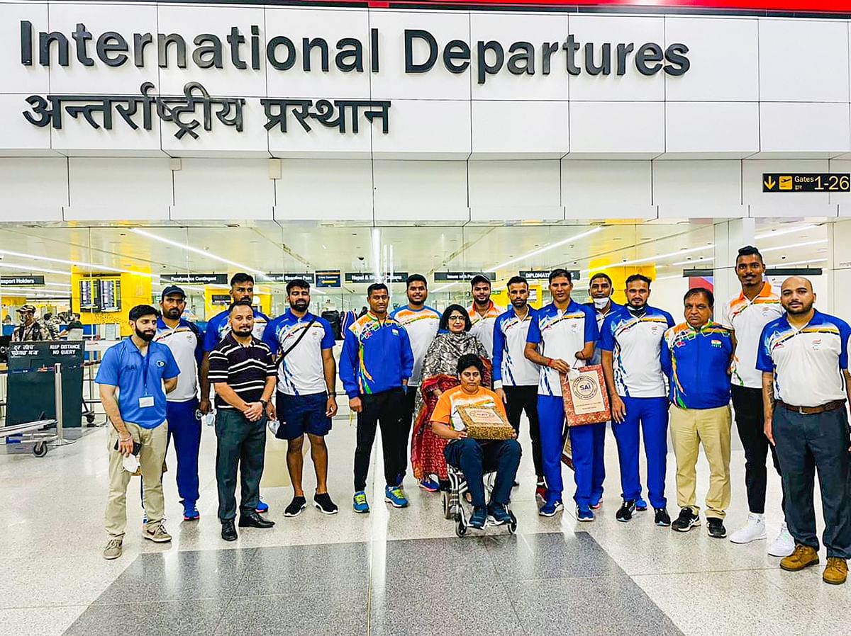 Four more para-athletes have left for the Tokyo 2020 Paralympic Games to represent India.