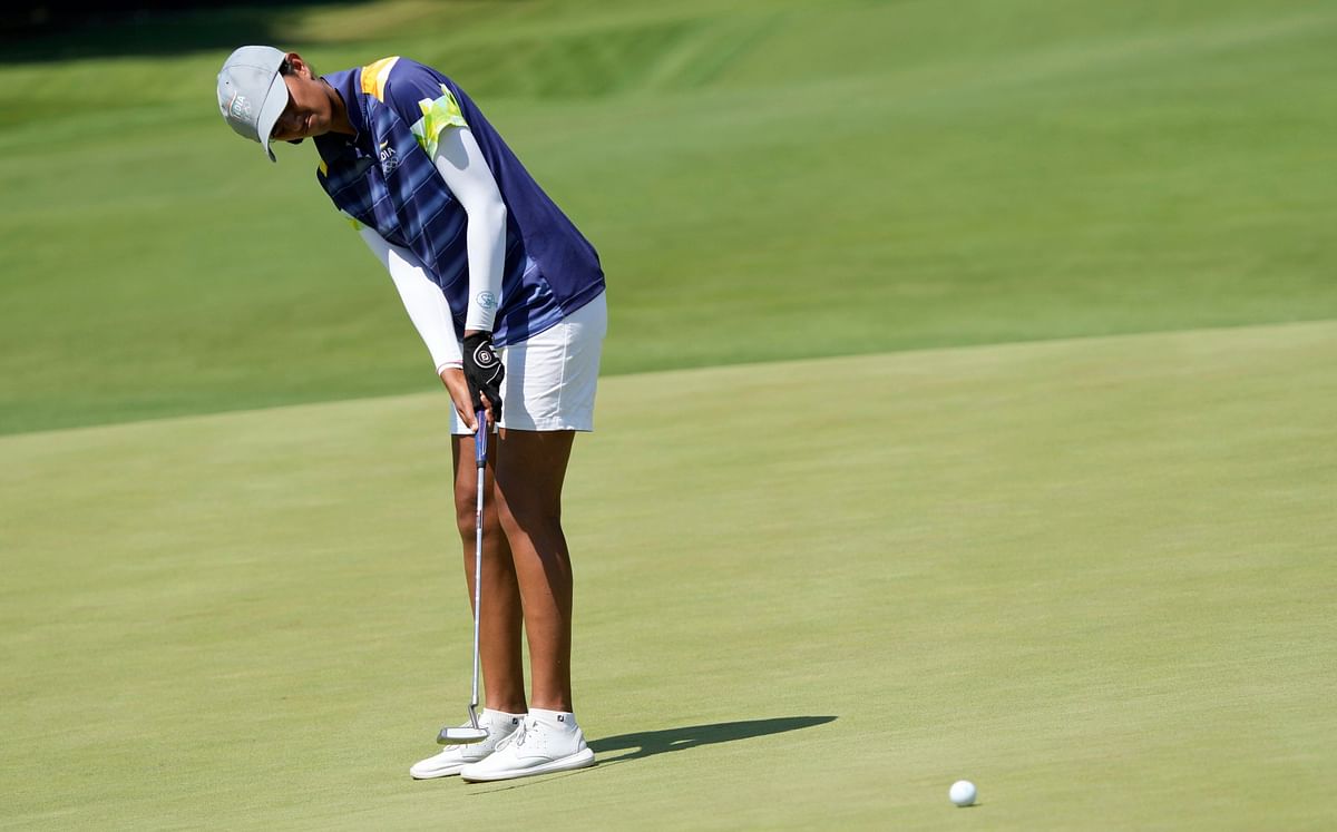 Indian golfer Aditi Ashok is strongly in medal contention at the Tokyo Olympics.