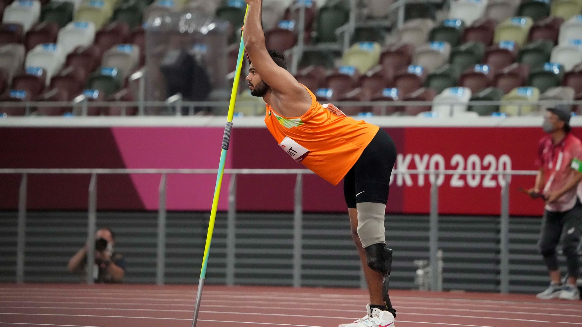 <div class="paragraphs"><p>Tokyo: Sumit Antil during his gold medal-winning campaign at the Tokyo 2020 Paralympics.</p></div>
