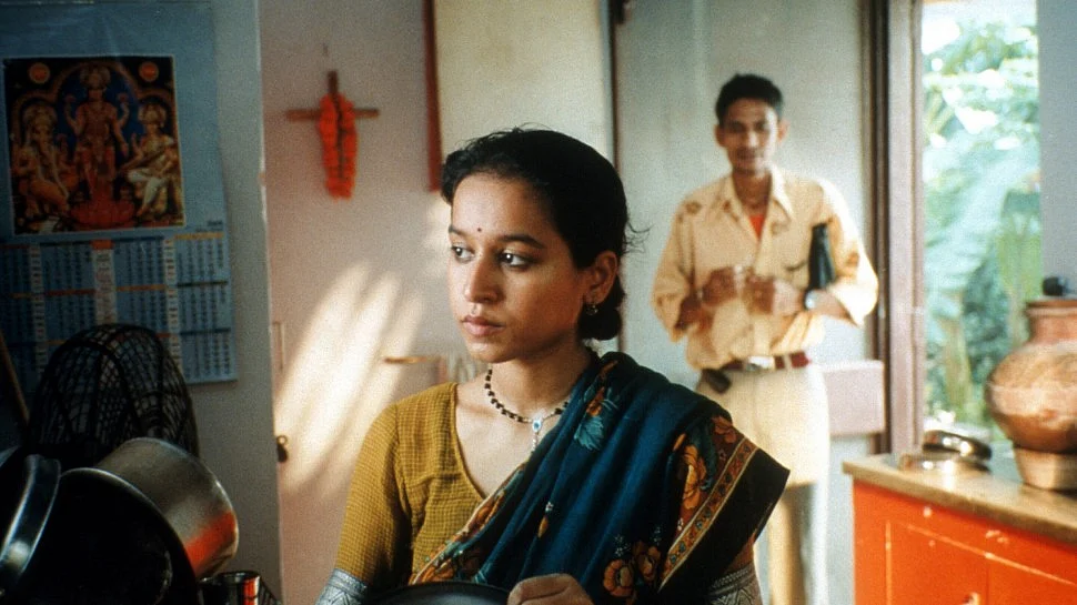 <div class="paragraphs"><p>Tillotama Shome and Vijay Raaz in <em>Monsoon Wedding</em></p></div>