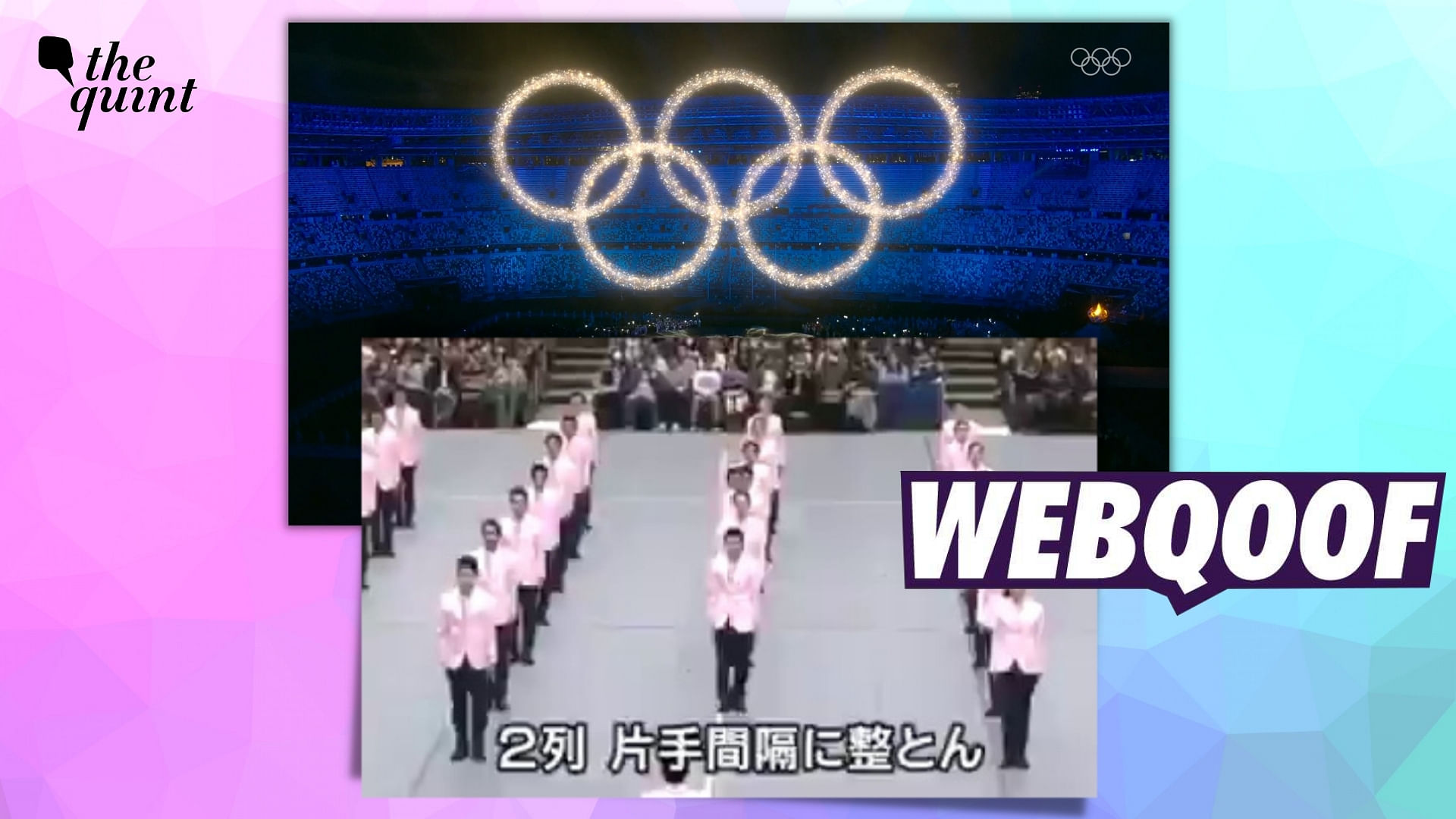 <div class="paragraphs"><p>The claim says the video is from the closing ceremony of the 2020 Tokyo Olympics.</p></div>