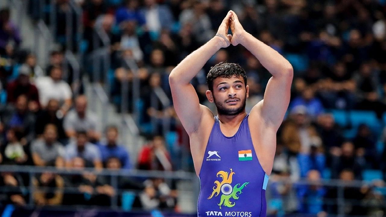 <div class="paragraphs"><p>Deepak Punia and Ravi Kumar Dahiya will compete in the semi-final on Wednesday.</p></div>