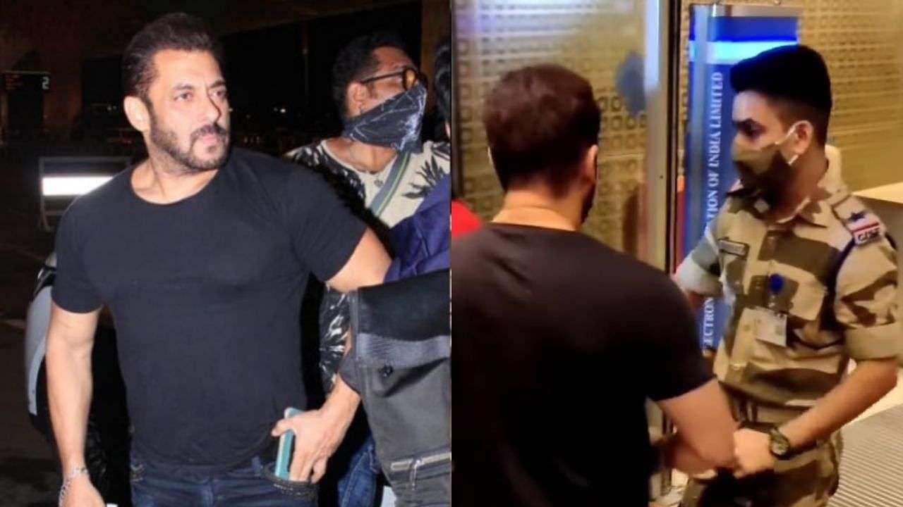 <div class="paragraphs"><p>A video of a CISF officer asking Salman Khan to get security clearance at the Mumbai airport had gone viral.</p></div>