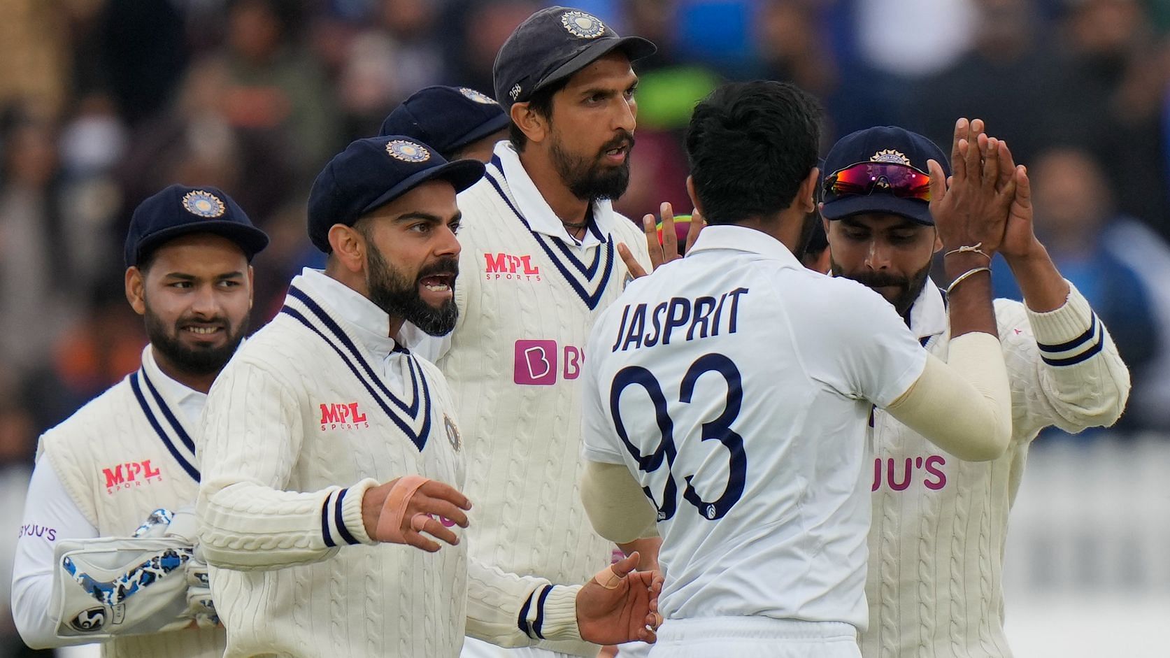 <div class="paragraphs"><p>Jasprit Bumrah struck in the first over of the 2nd innings.&nbsp;&nbsp;</p></div>