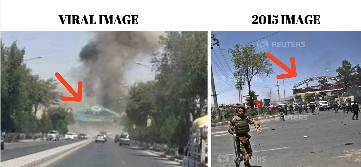 <div class="paragraphs"><p>Left: Viral image. Right: 2015 image.</p></div>