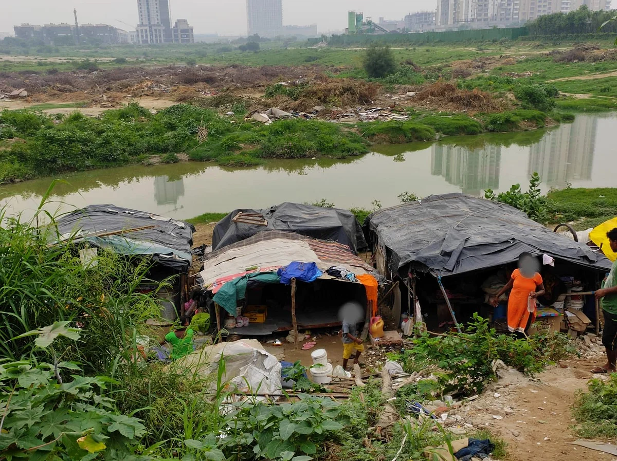 <div class="paragraphs"><p>Water gets clogged under their tents, making it uninhabitable.</p></div>