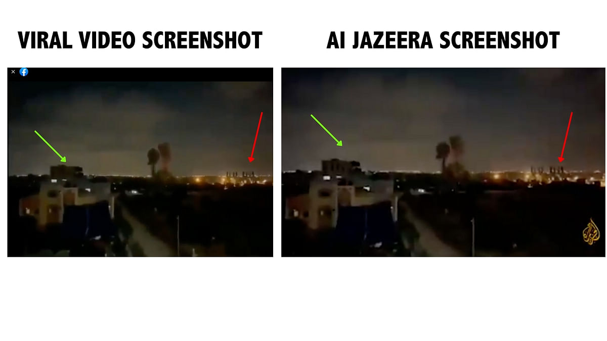 The video is from an airstrike in Gaza and doesn't show the blast near the Kabul airport. 
