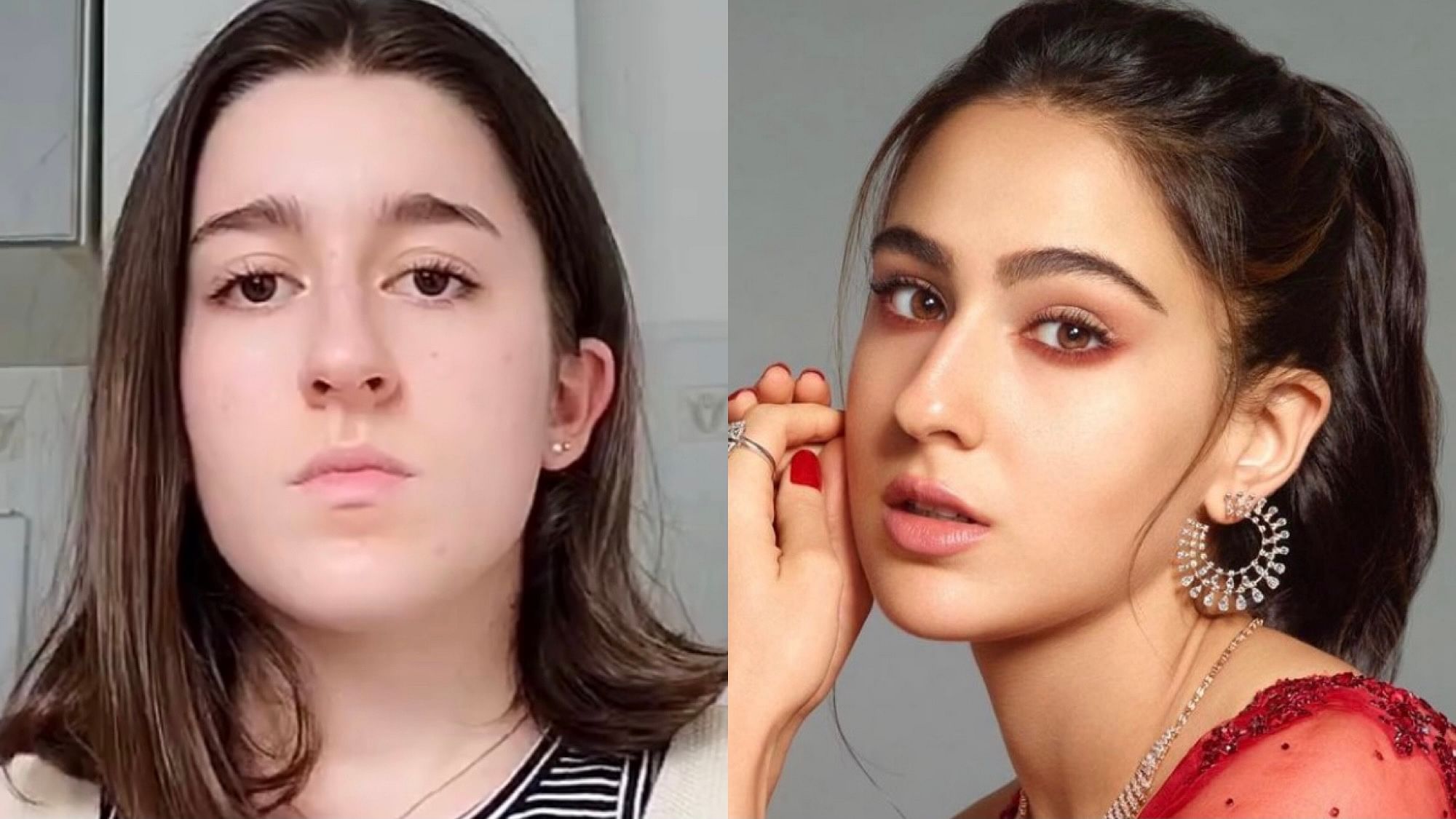 <div class="paragraphs"><p>Sara Ali Khan's lookalike has a message for the actor's fans.</p></div>