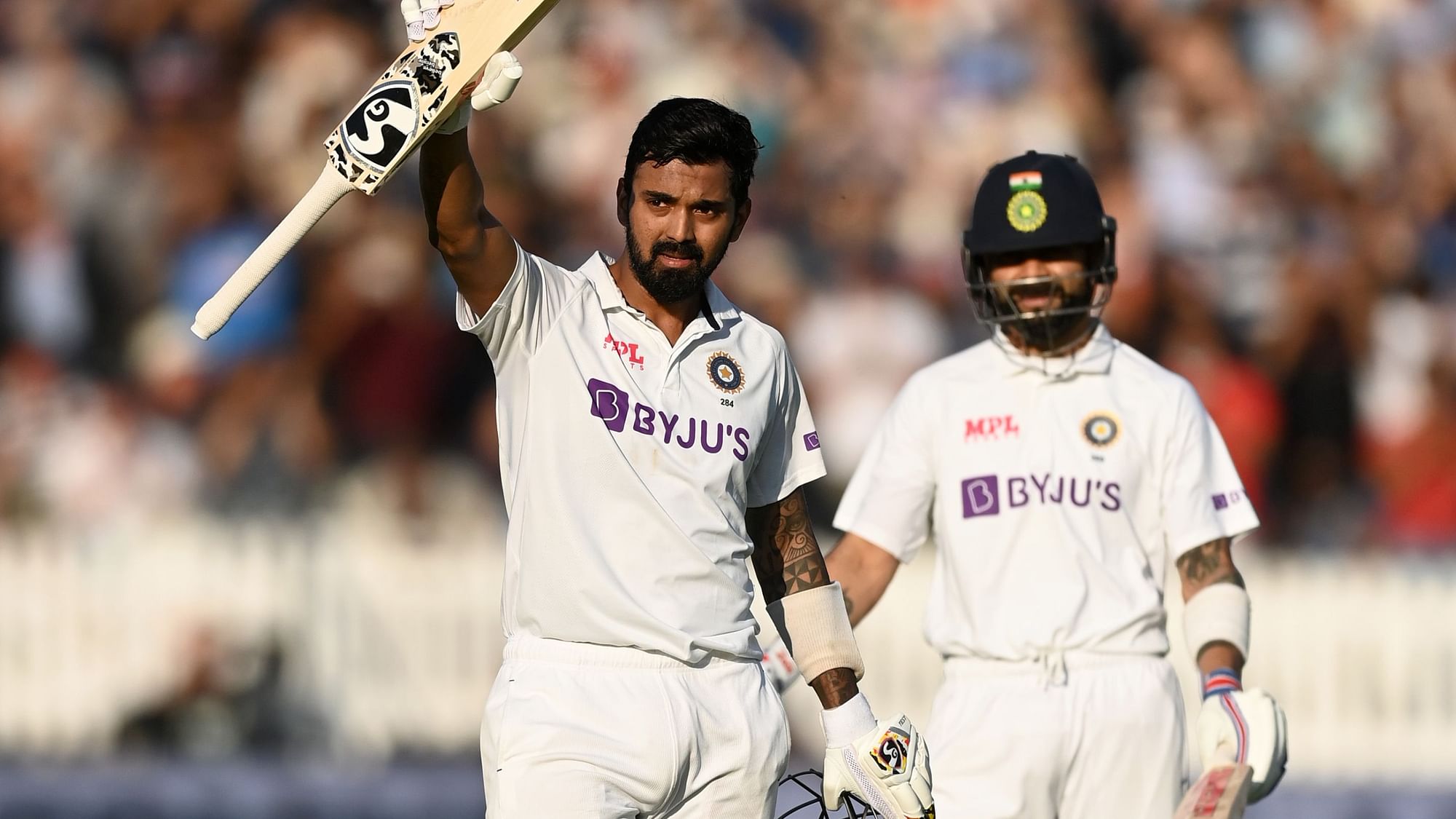 <div class="paragraphs"><p>KL Rahul after scoring his century on Day 1 at Lord's.&nbsp;</p></div>