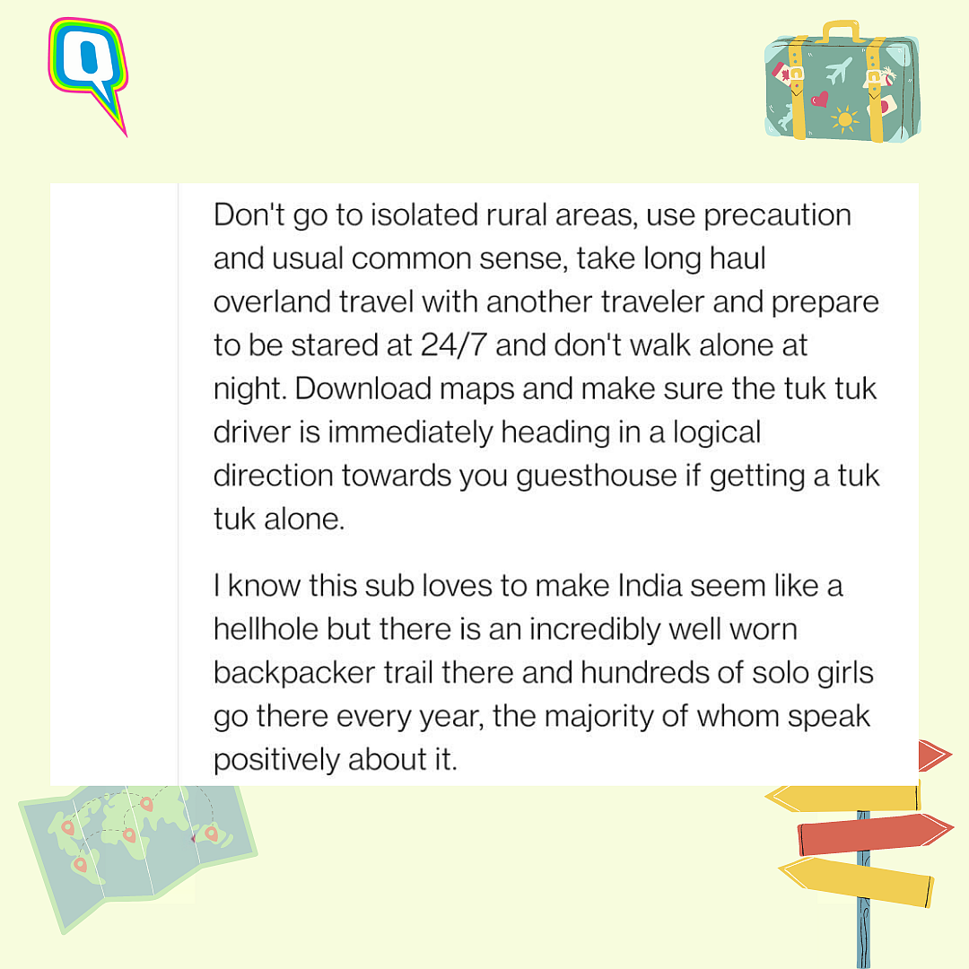 Jee Le Zaraa: Women on Reddit Share Experiences of Travelling Solo in India