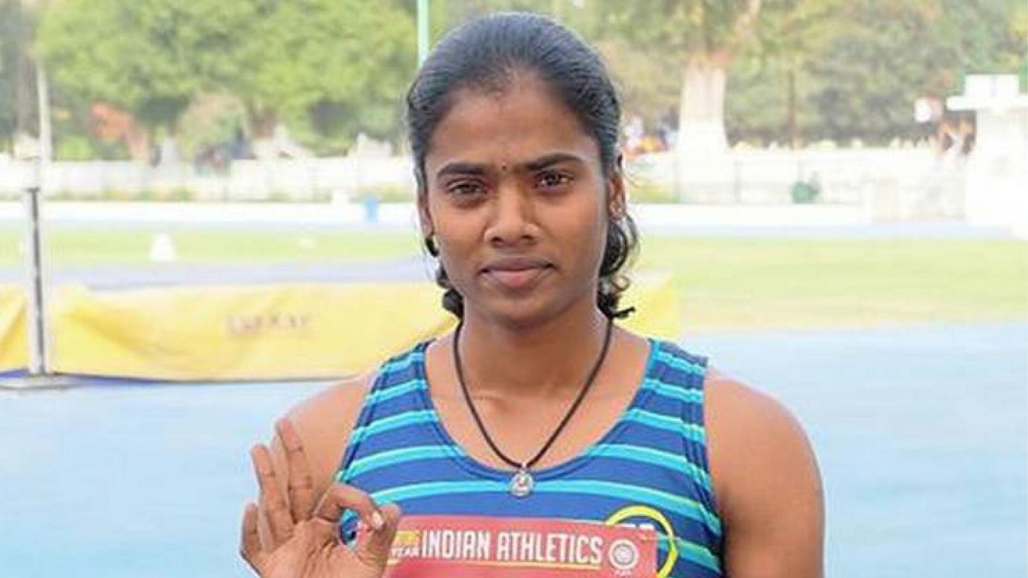 <div class="paragraphs"><p>Dhanalakshmi Sekar was a member of the Indian mixed relay team of 4x400 m at the Tokyo Olympics.</p></div>