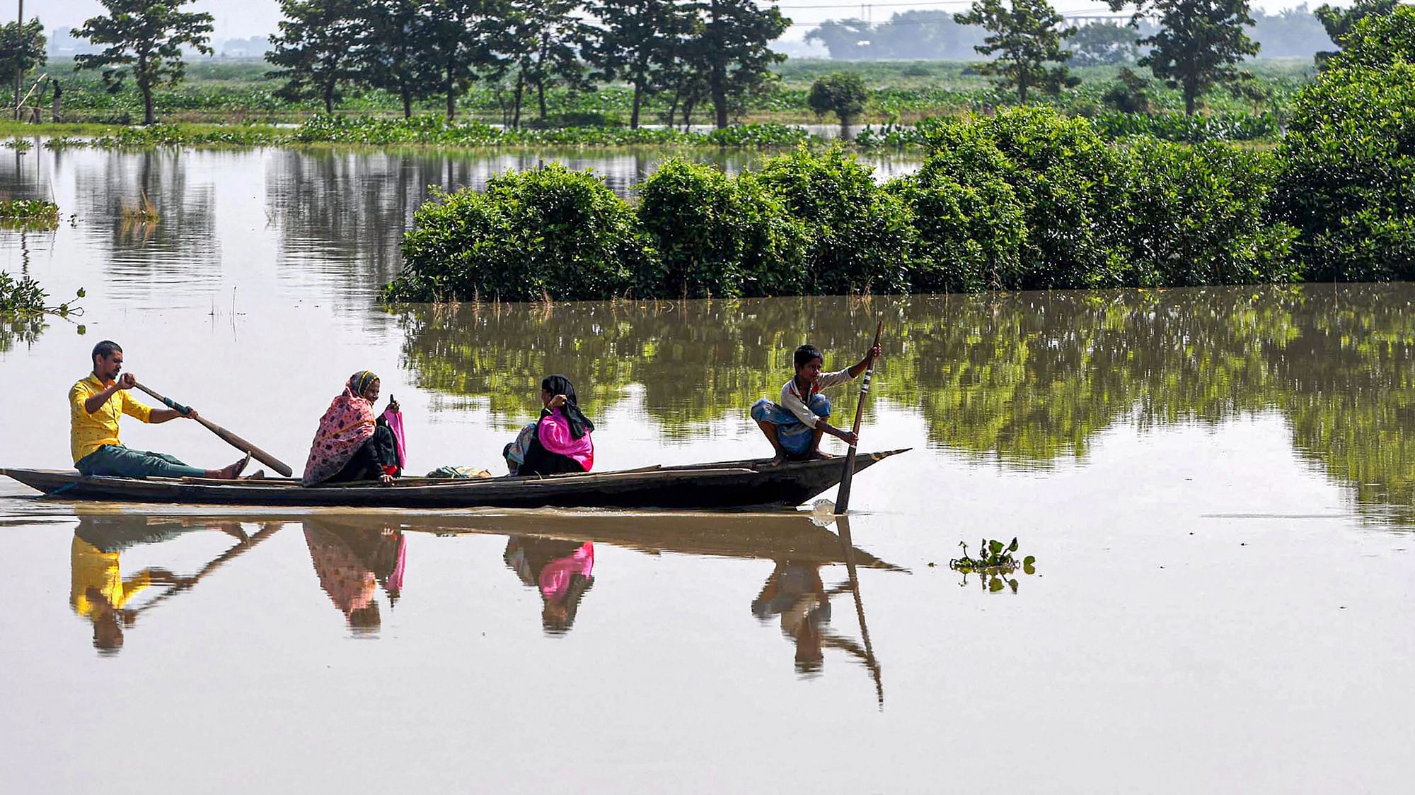 <div class="paragraphs"><p>Floods have once again ravaged the state of Assam, while 3.63 lakh people in 21 of the 34 districts have been affected by severe rainfall.</p></div>