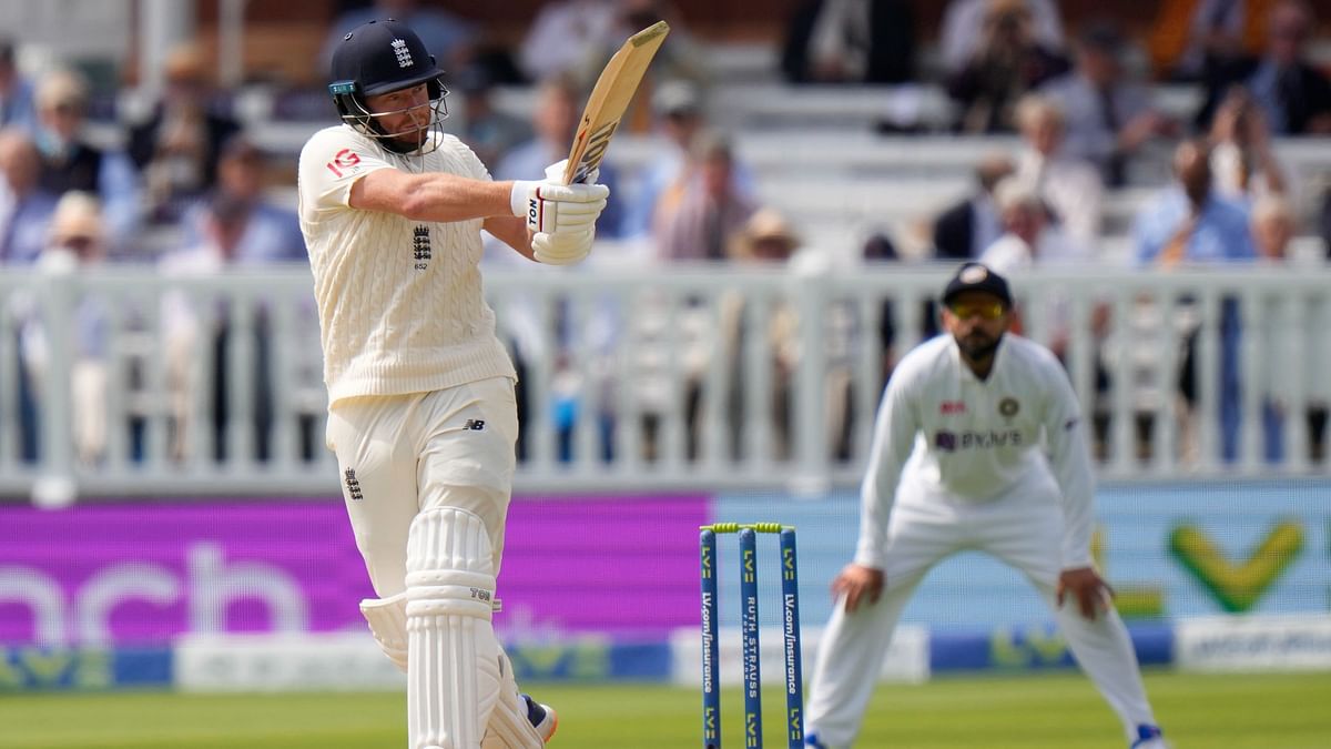 England went to lunch at 216-3 and trail India by 148 runs.