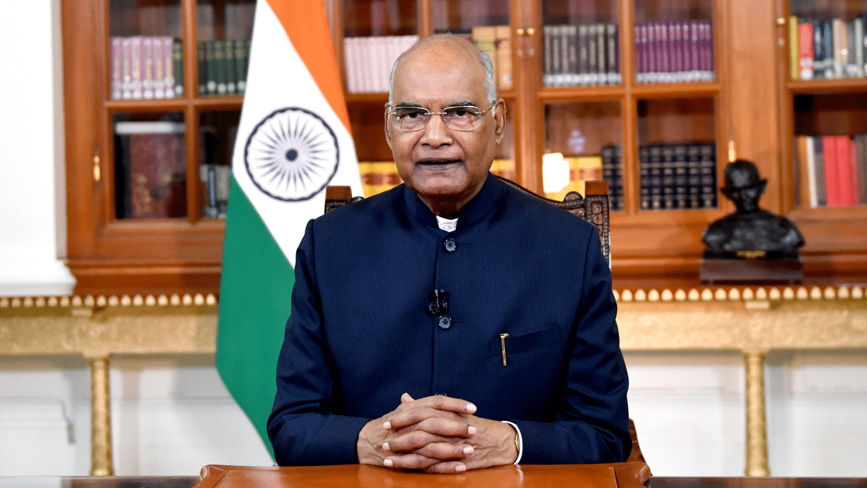 <div class="paragraphs"><p>President Ram Nath Kovind's address will be broadcast from 7pm on the All India Radio (AIR) and telecast over  Doordharshan.</p></div>