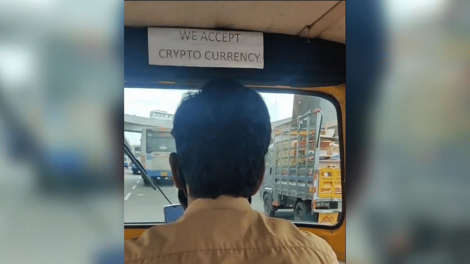 <div class="paragraphs"><p>Auto driver accepts payment in cryptocurrency.</p></div>