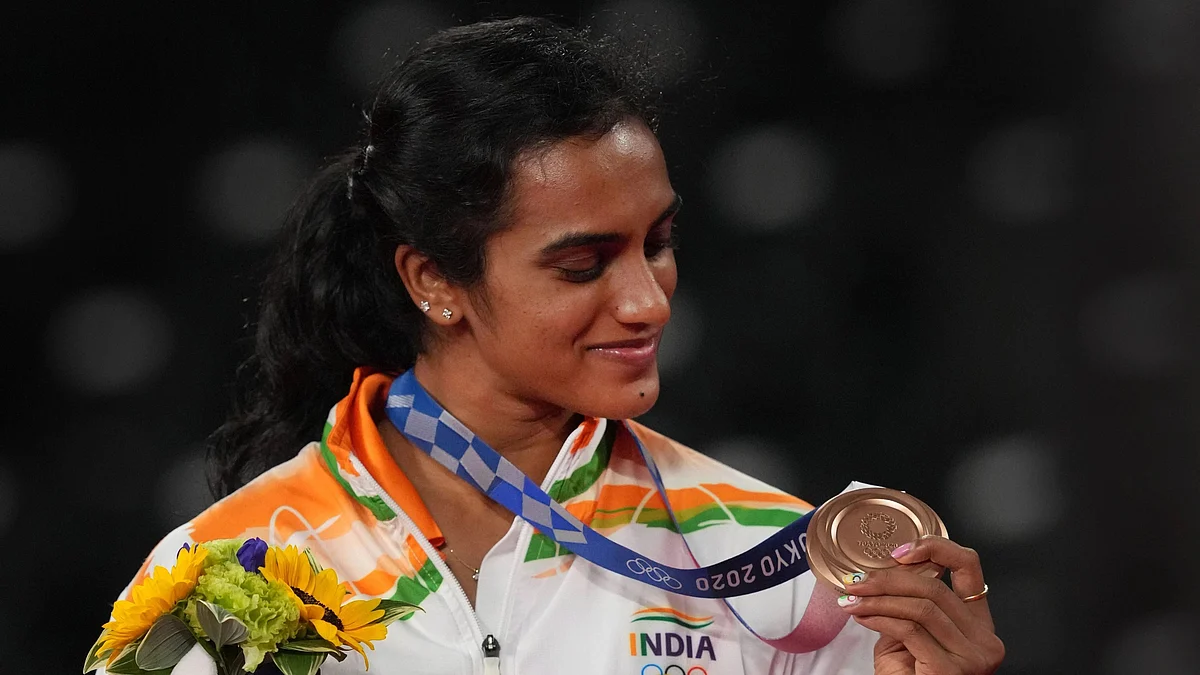 <div class="paragraphs"><p>All Smiles: PV Sindhu</p></div>