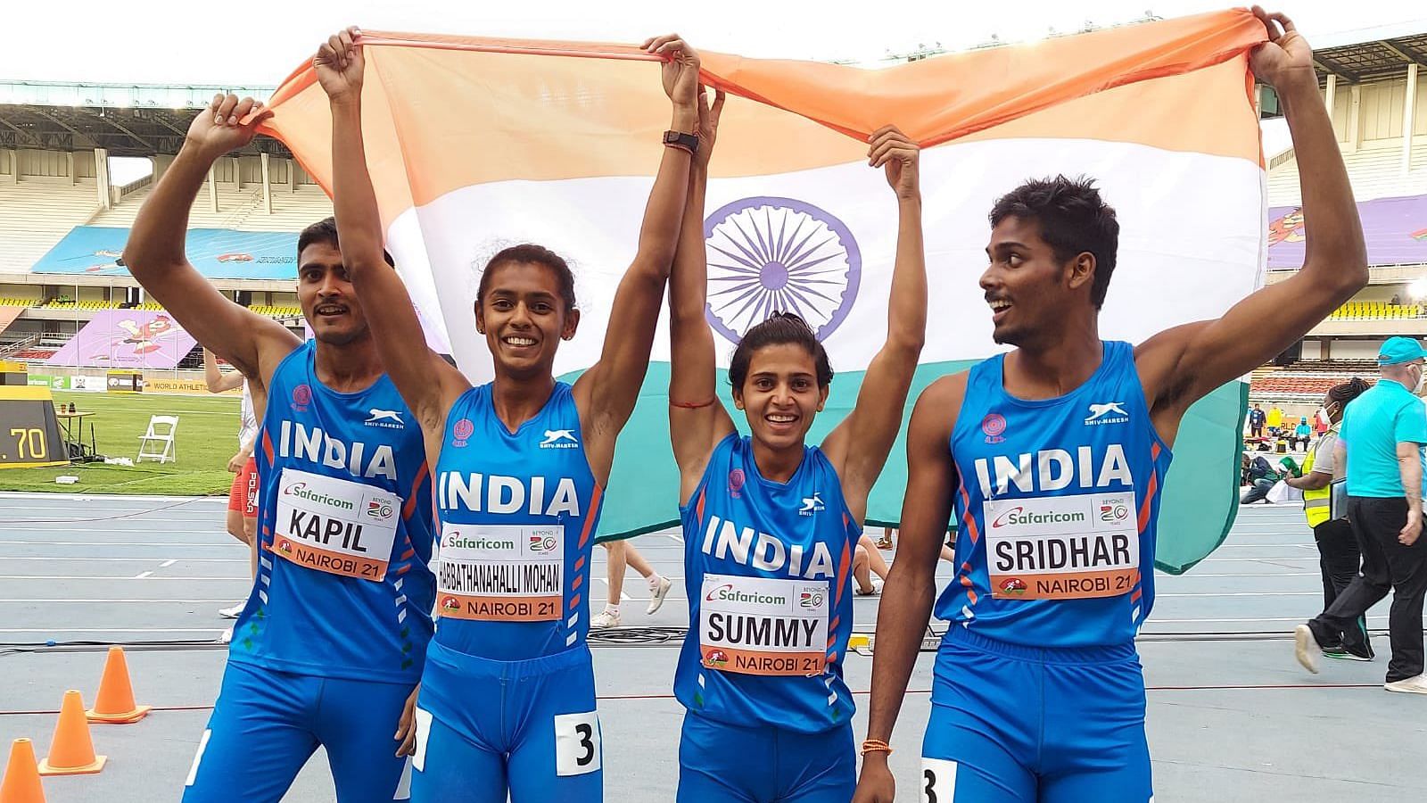 World Athletics U20 Championships: India Take Bronze In 4x400m Mixed Relay