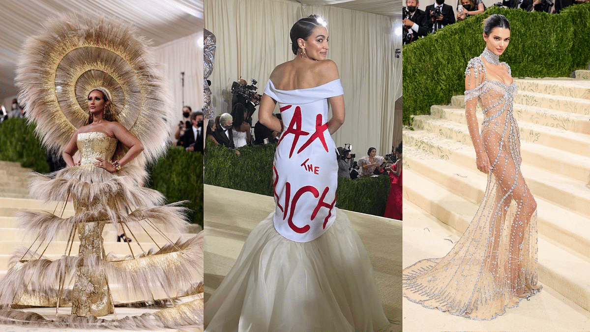 Pics: From Jennifer Lopez to AOC, the Best Looks from the Met Gala 2021