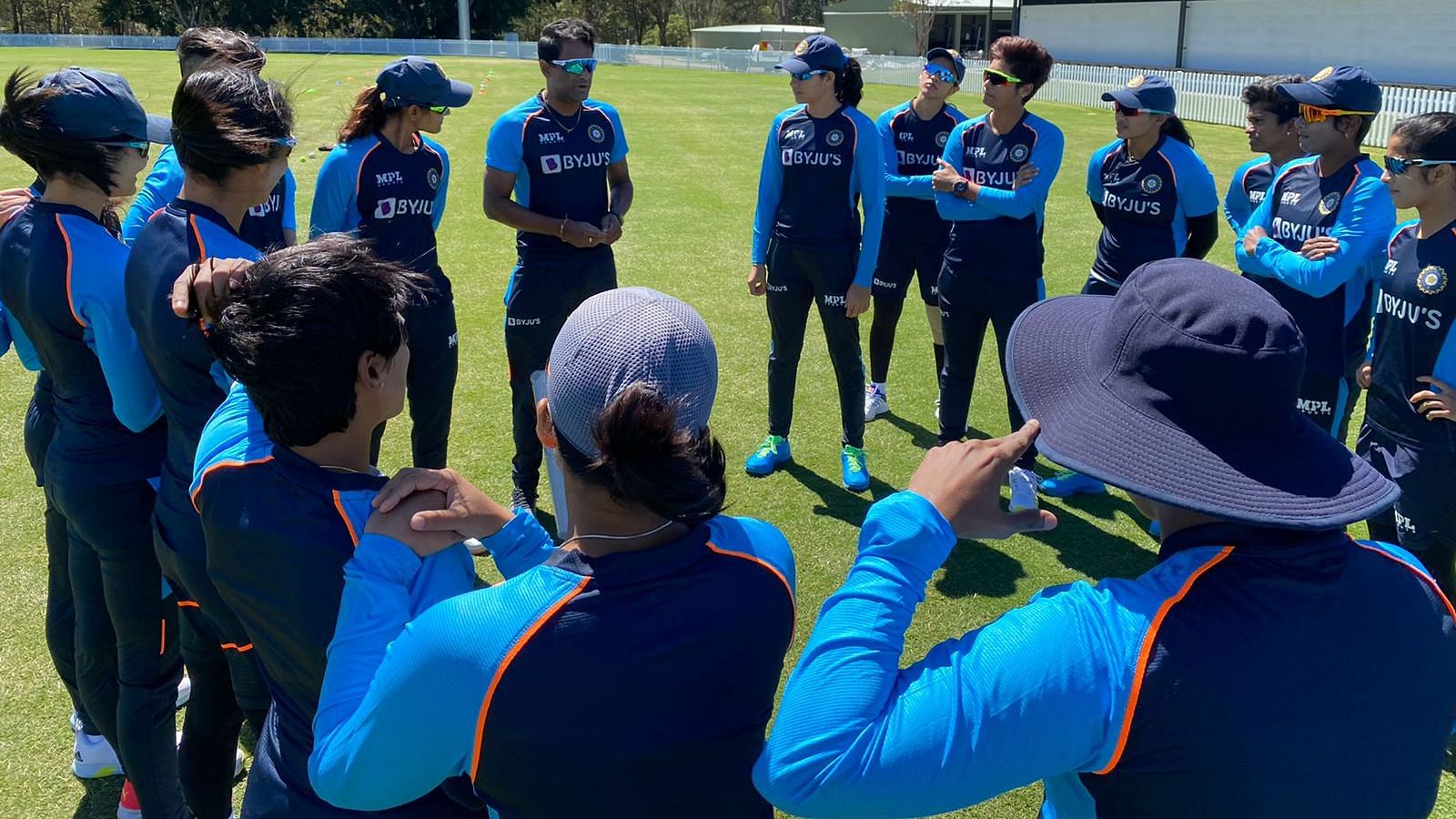 <div class="paragraphs"><p>The Indian women's cricket team during training in Australia</p></div>