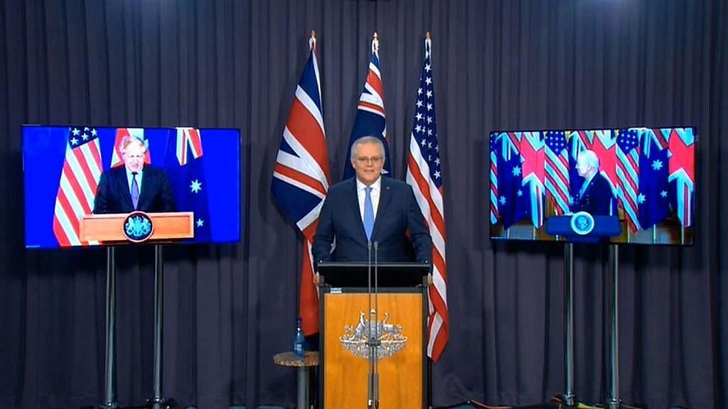<div class="paragraphs"><p>Australia begins an enhanced trilateral security partnership with the UK and the US to enable deeper cooperation on Thursday.</p></div>