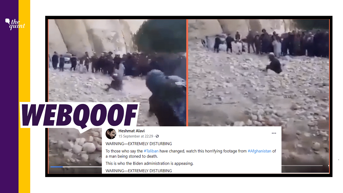 Old Clip Shared as Recent Video of Taliban Stoning Man to Death