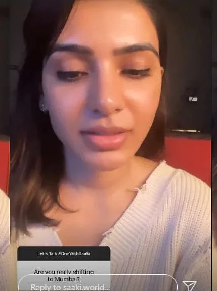 Samantha Prabhu Reacts to Rumours of Her Relocating to Mumbai
