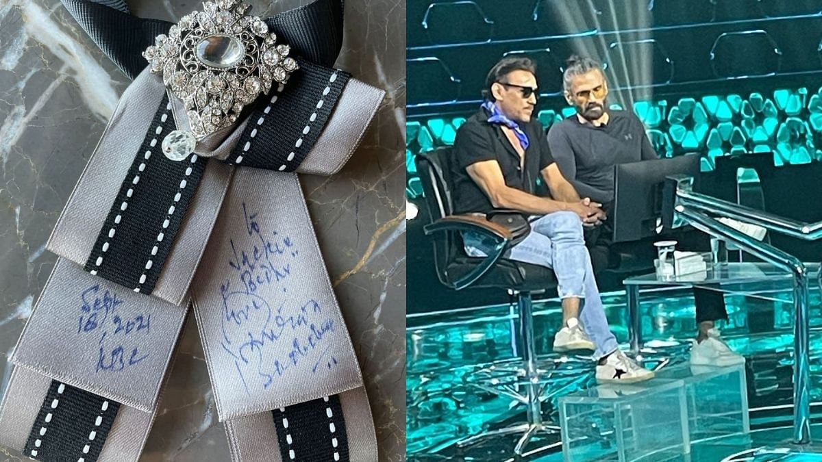 KBC 13: Jackie Shroff Finally Gets Amitabh Bachchan’s Autograph But Not on Paper