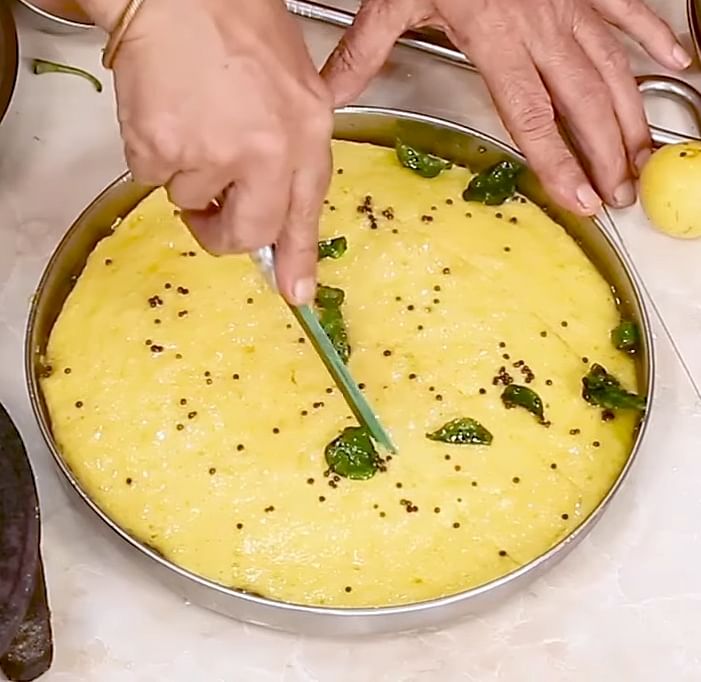 Learn this instant Gujarati Khaman Dhokla recipe and try it out yourself.