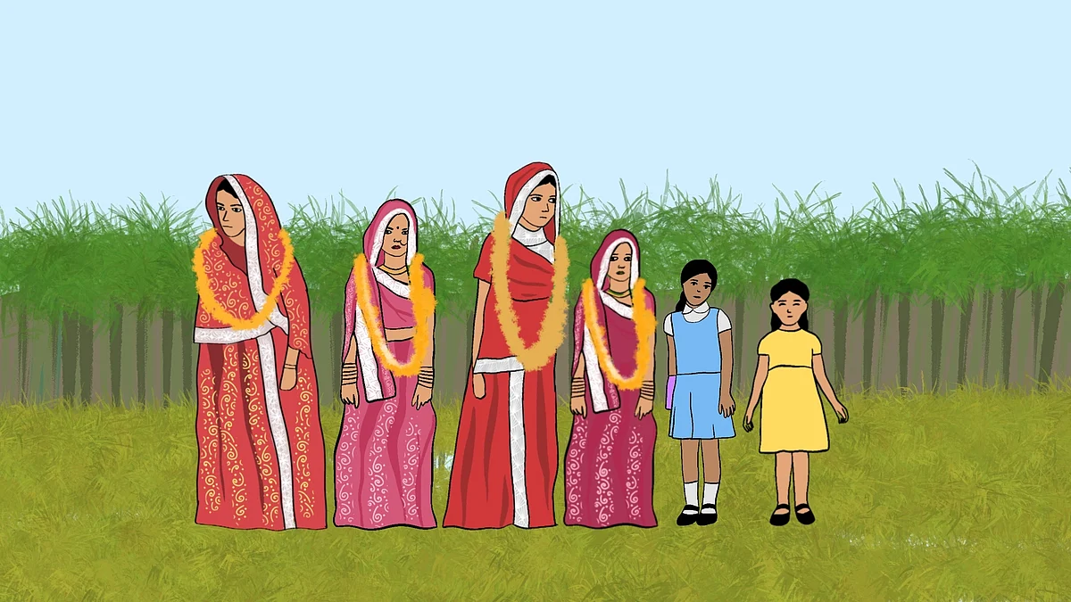 <div class="paragraphs"><p>Shikha has 5 sisters. Her three elder sisters were all child brides. </p></div>