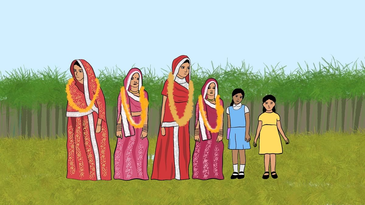 Age-old traditions and COVID-induced poverty are pushing young girls in Maharashtra into child marriages.