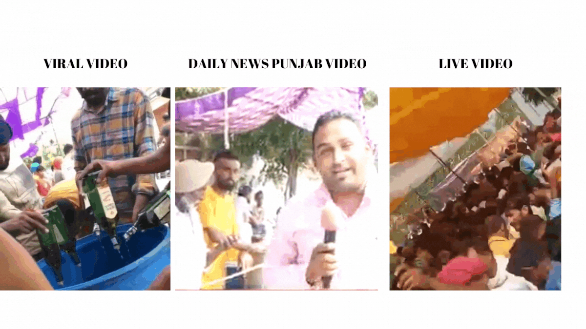 These videos are old and unrelated to the ongoing farmers' protests.