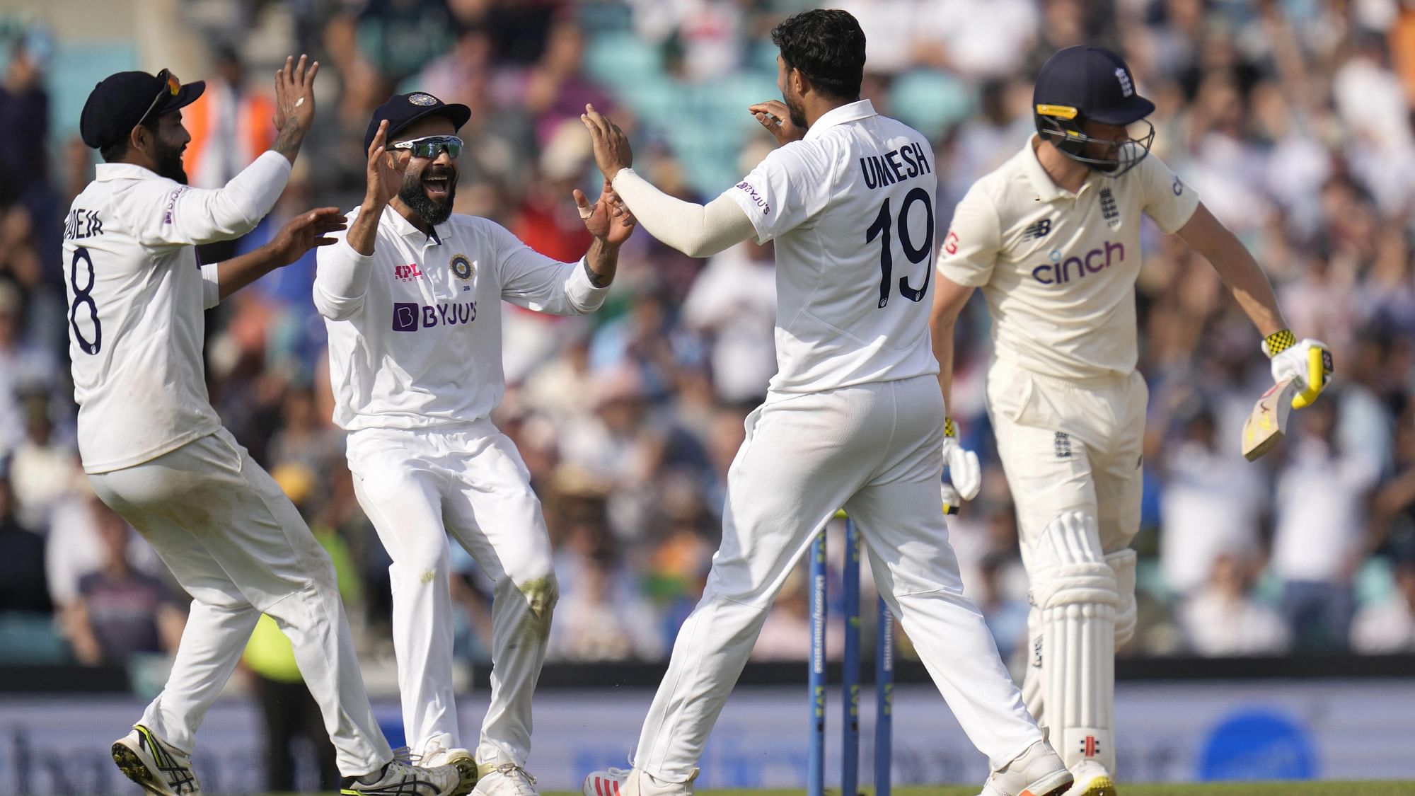 <div class="paragraphs"><p>Jasprit Bumrah and Umesh Yadav were among the pick of the bowlers for India against England at The Oval Test.</p></div>